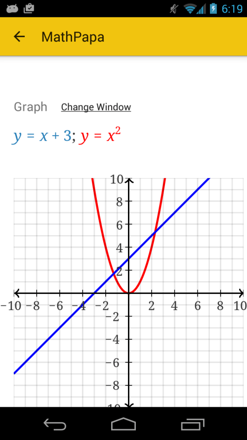 MathPapa – Algebra Calculator