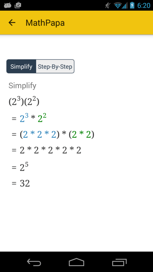 MathPapa – Algebra Calculator