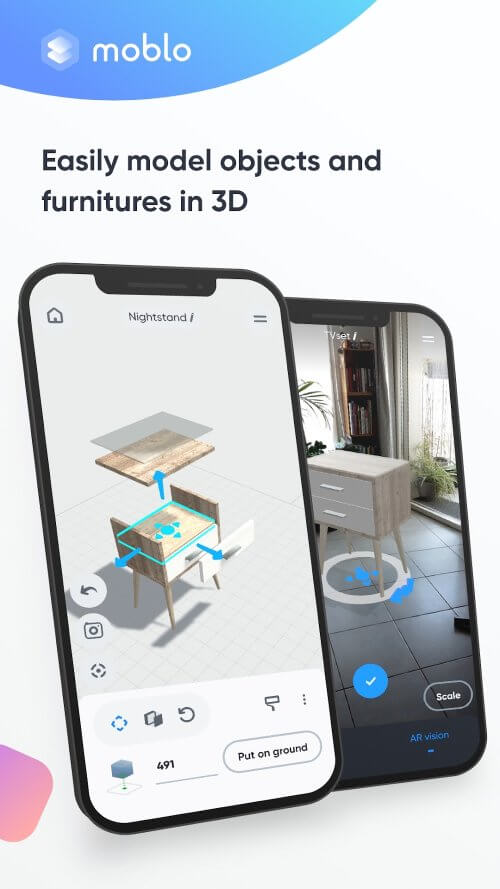 Moblo – 3D furniture modeling