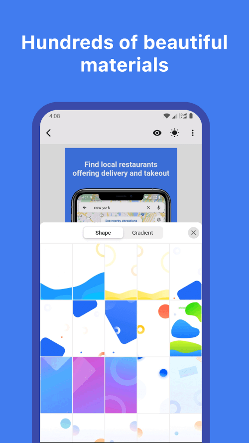 Mockup – App Screenshot Design