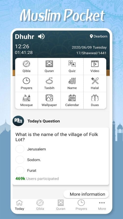 Muslim Pocket – Prayer Times,