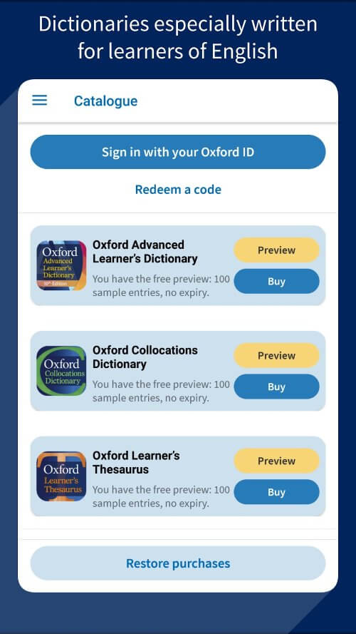 Oxford Advanced Learner’s Dict