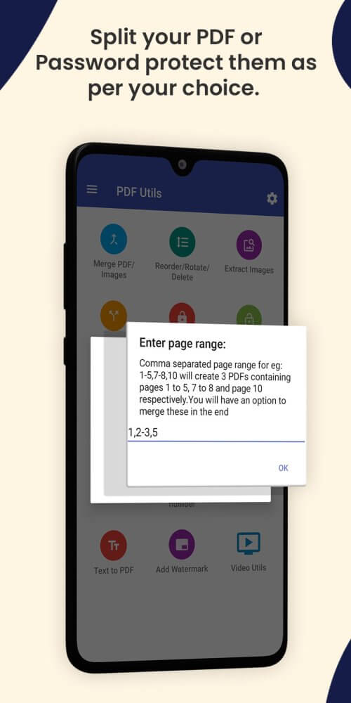 PDF Utils: Merge, Split & Edit
