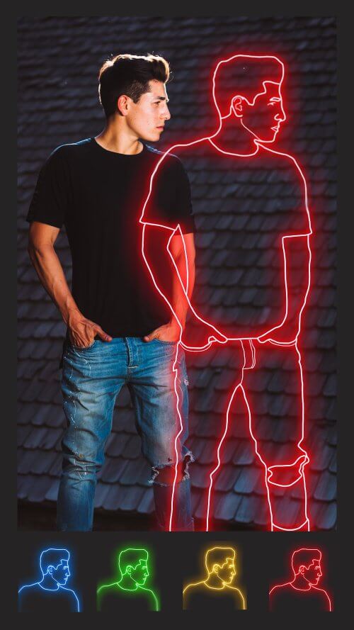 PicShot: Photo Editor Neon Cam