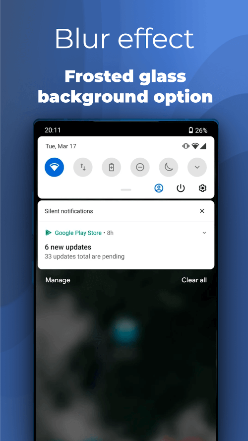 Power Shade: Notification Bar