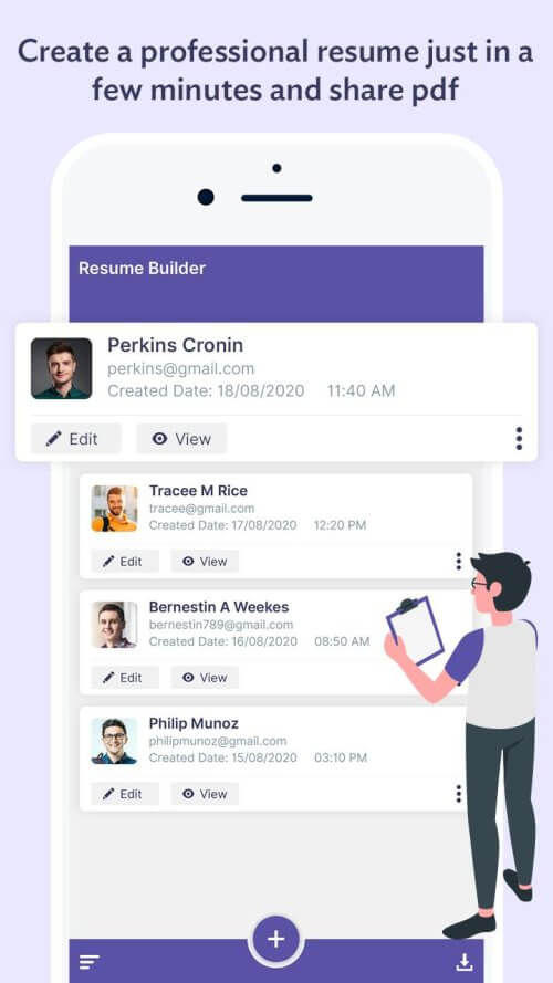 Professional Resume Builder –