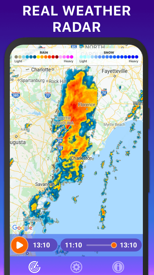 RAIN RADAR – weather radar