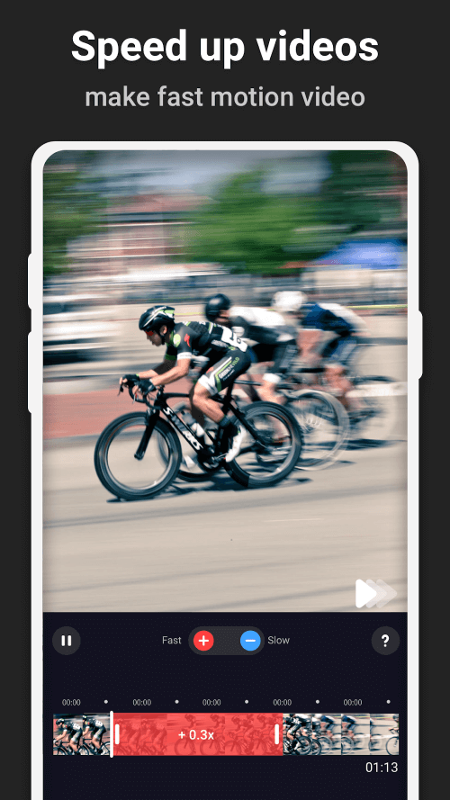 Slow motion – slow mo, fast mo