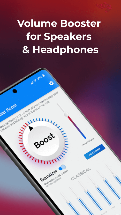 Speaker Boost: Volume Booster
