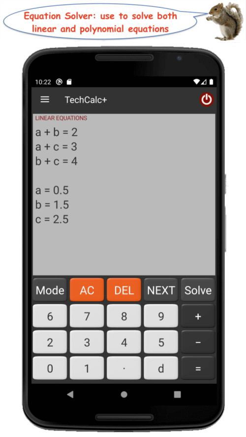 TechCalc+ Calculator