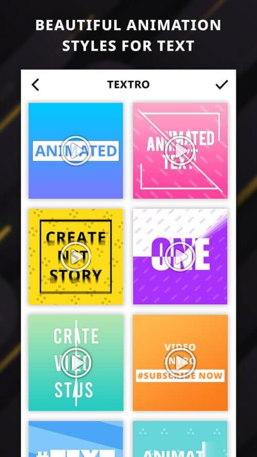 Textro: Animated Text Video