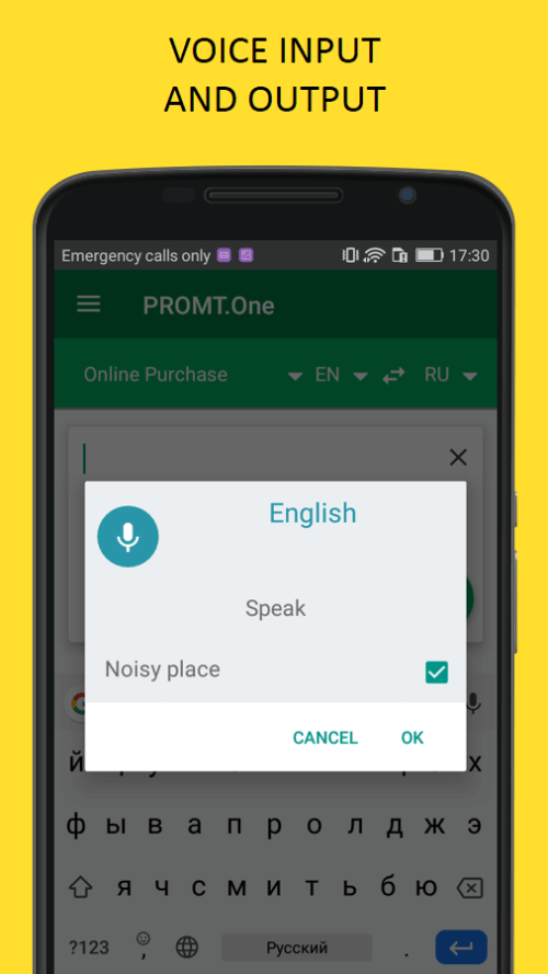 Translator PROMT.One