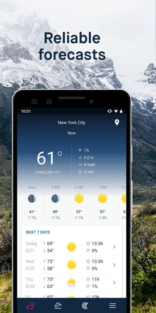 WeatherPro: Forecast, Radar &
