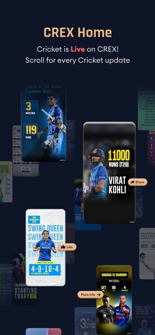 CREX – Cricket Exchange