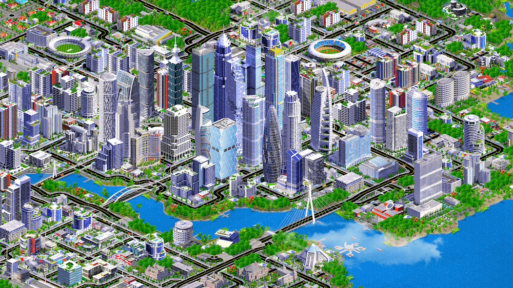 Designer City: building game