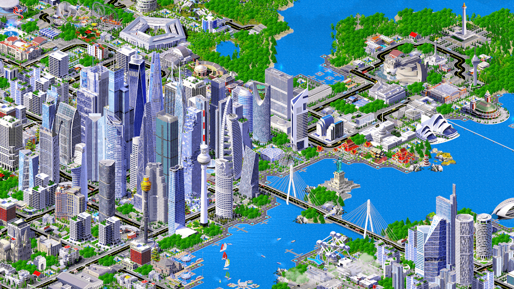 Designer City: building game