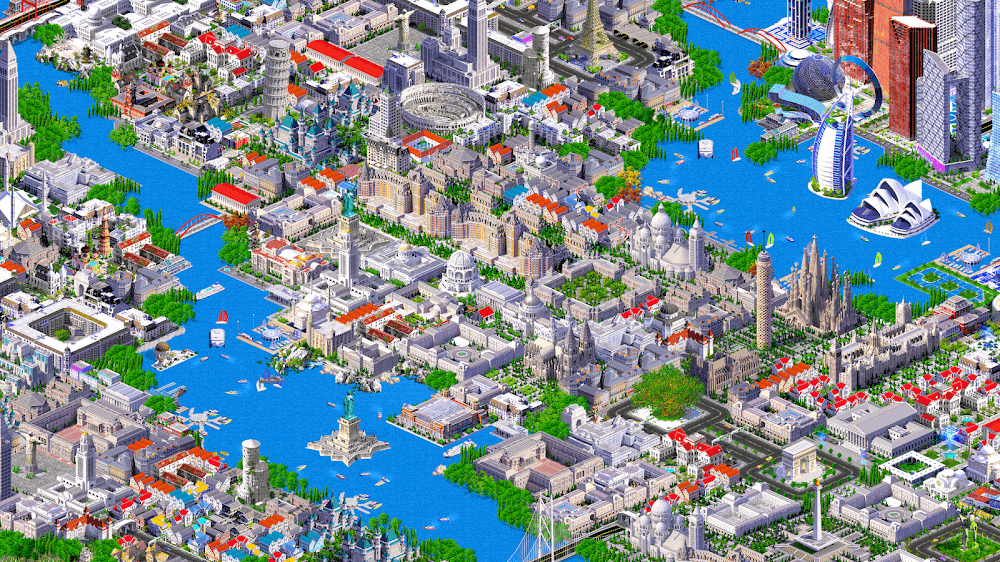 Designer City: building game