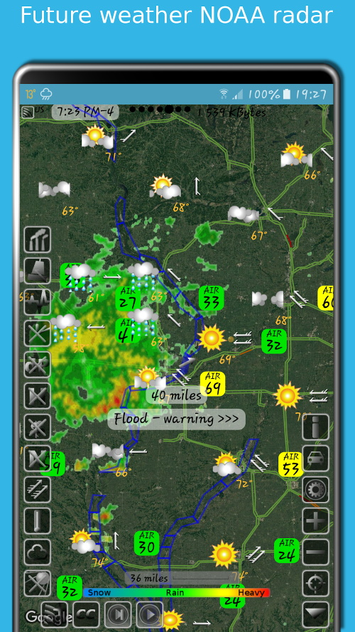 eMap HDF: weather & earthquake