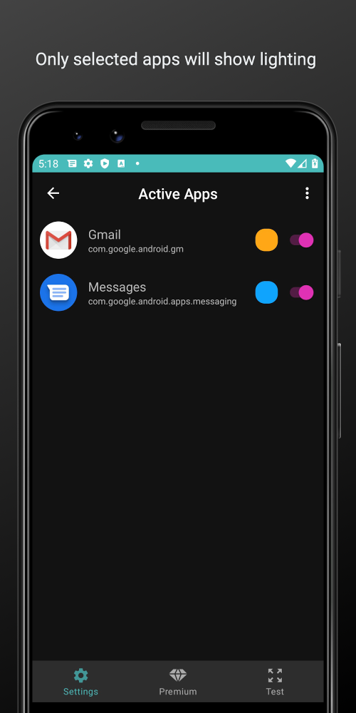 NotifyEdge – Edge Lighting