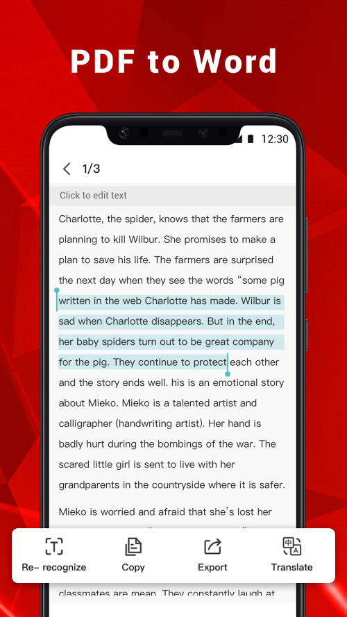 PDF Scanner – OCR, Translate