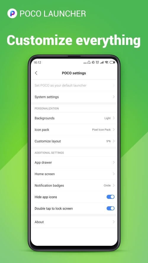 POCO Launcher 2.0 – Customize,