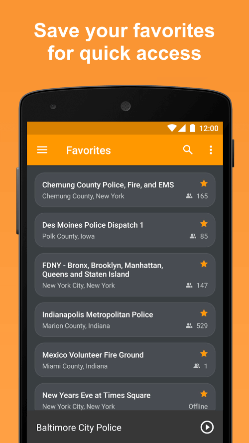 Scanner Radio Pro: Police/Fire