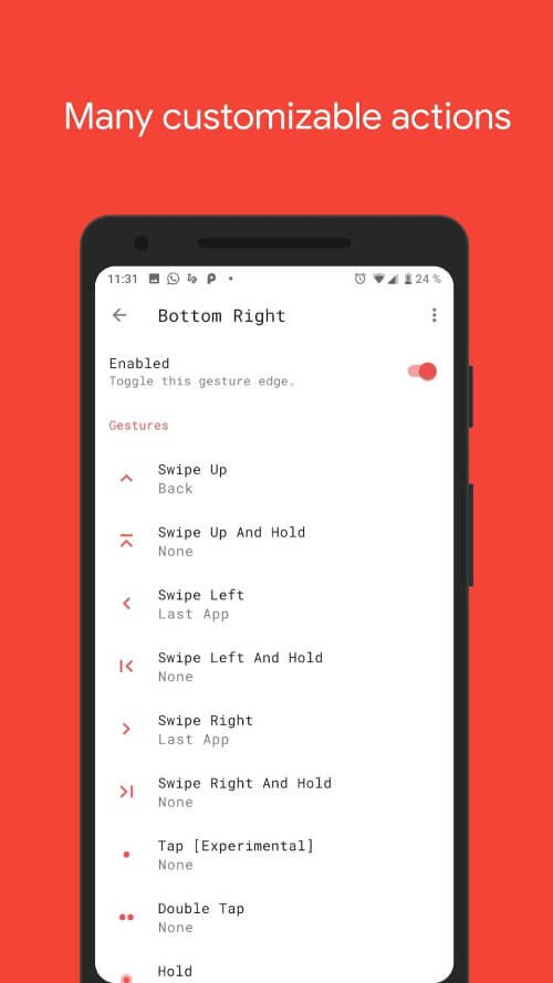 Vivid Navigation Gestures