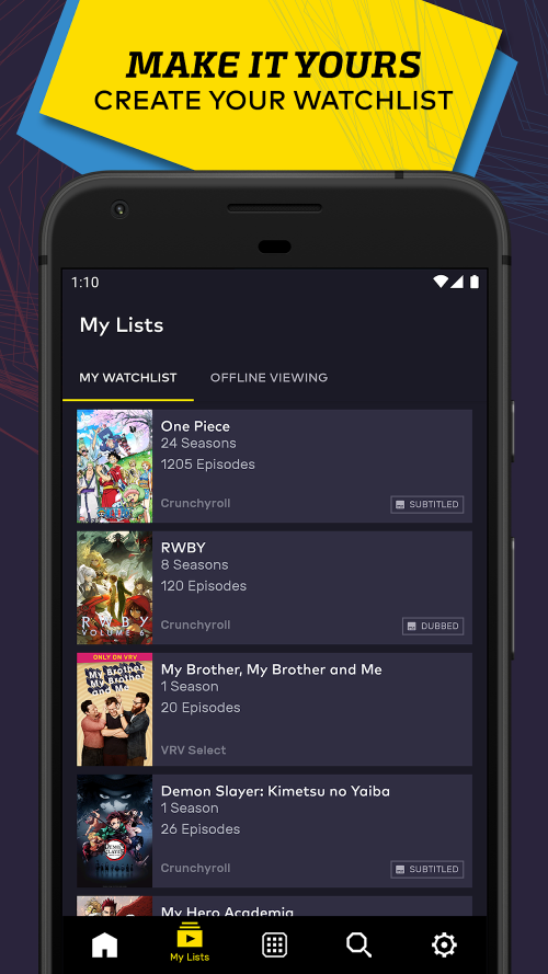 VRV: Different All Together