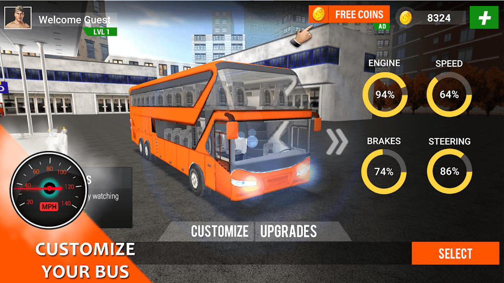 Bus Simulator 2023 : Transport
