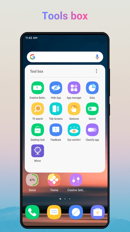Creative Launcher -Quick,Smart