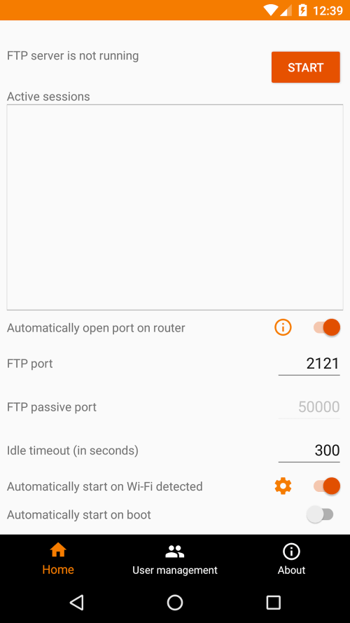 FTP Server – Multiple FTP user
