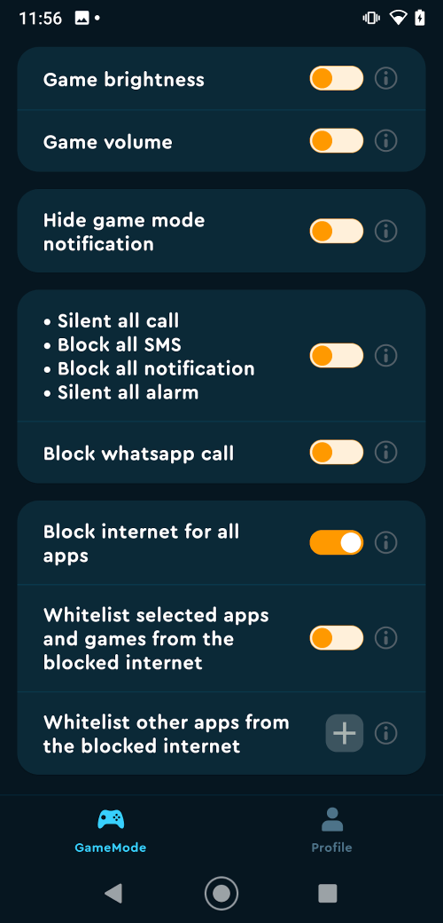 GameModeX – Game Booster PRO