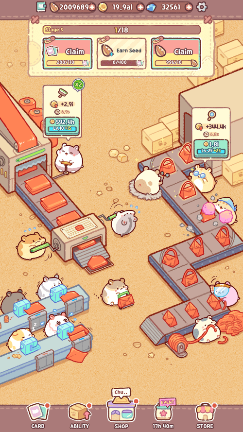 Hamster Bag Factory : Tycoon