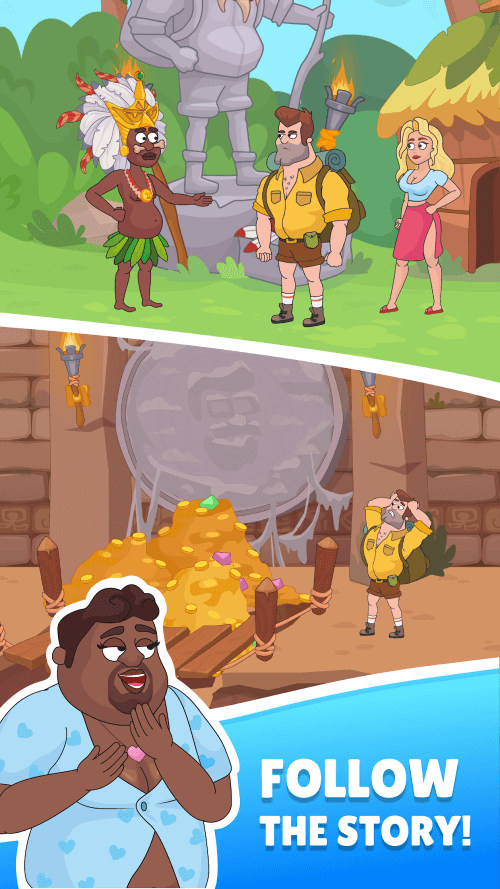 Andy Volcano: Tile Match Story