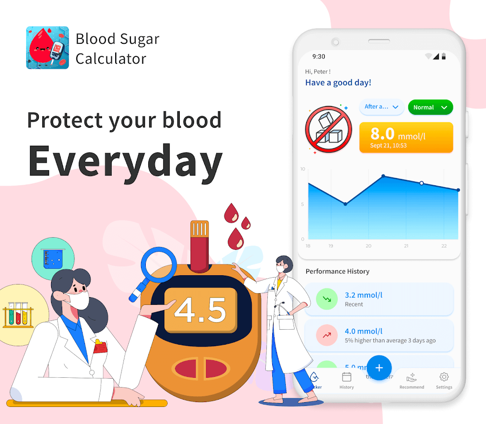 Blood Sugar: BP Tracker