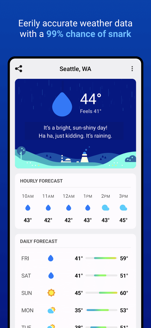 CARROT Weather