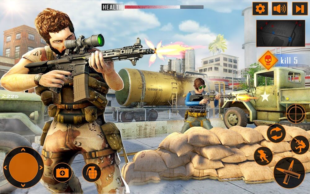 Commando Gun Shooting Games 3D