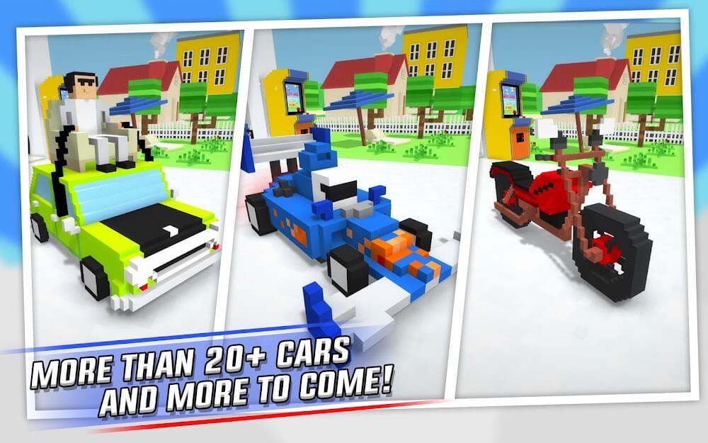 Crossy Brakes: Blocky Road Fun