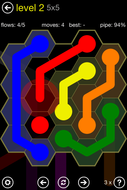 Flow Free: Hexes