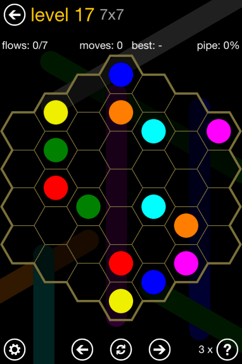 Flow Free: Hexes
