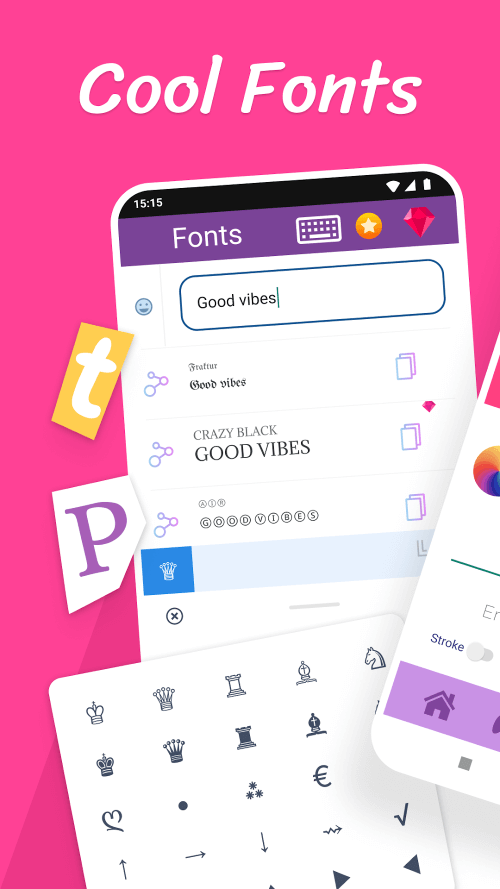 Fonts: Stylish Text Cool Fonts
