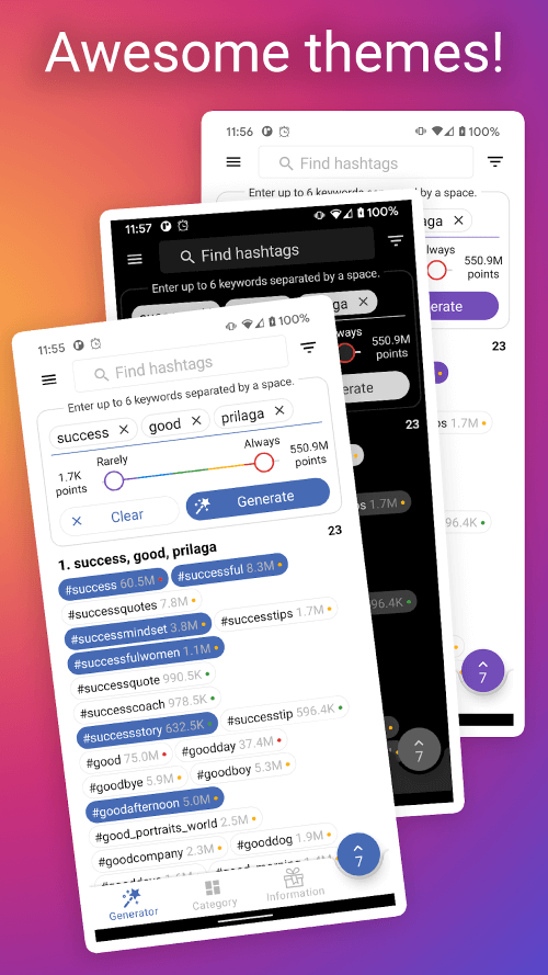 in Tags – Hashtags generator