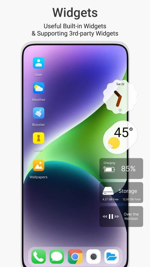 Launcher for iOS 16 Style