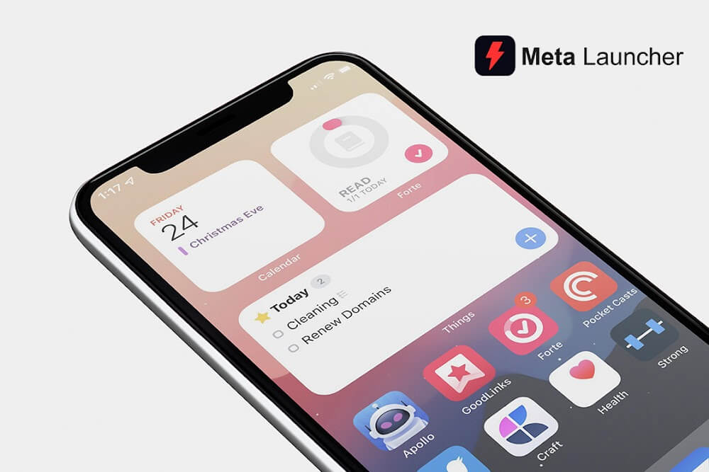 Meta Launcher PRO – iOS 19