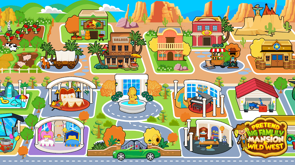 My Pretend Family Mansion