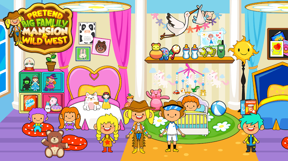 My Pretend Family Mansion