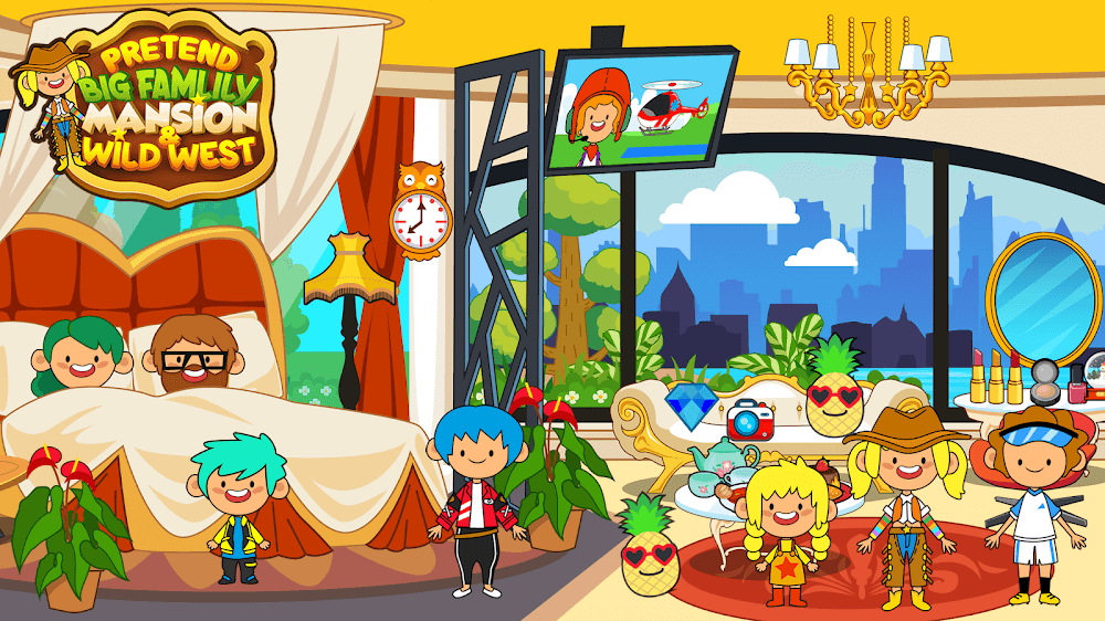 My Pretend Family Mansion
