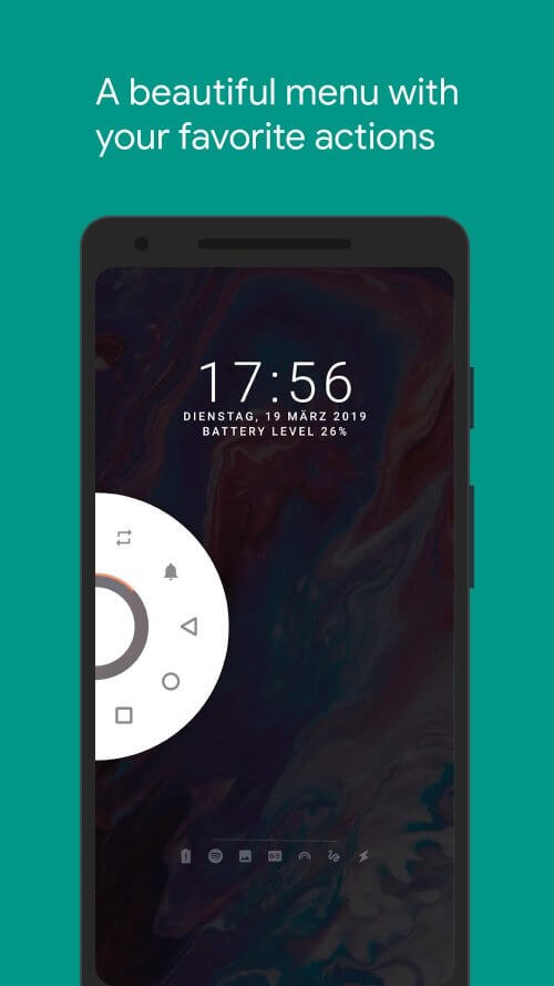 Pie Controls Gestures