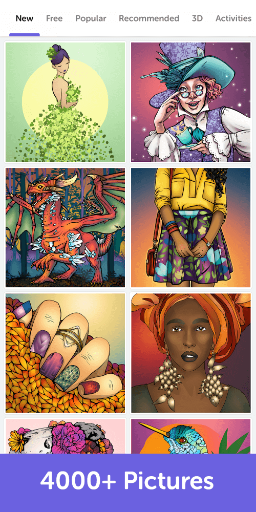 Recolor – Anti-Stress Coloring