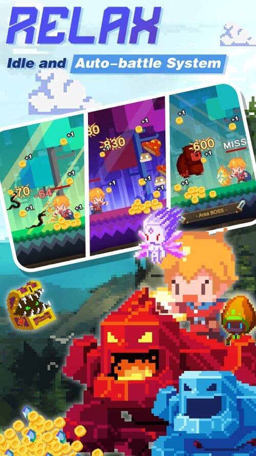 Tiny Pixel Knight – Idle RPG